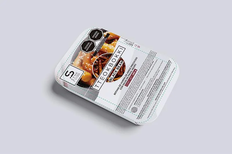 Tteokbokki Black Bean 480 gr