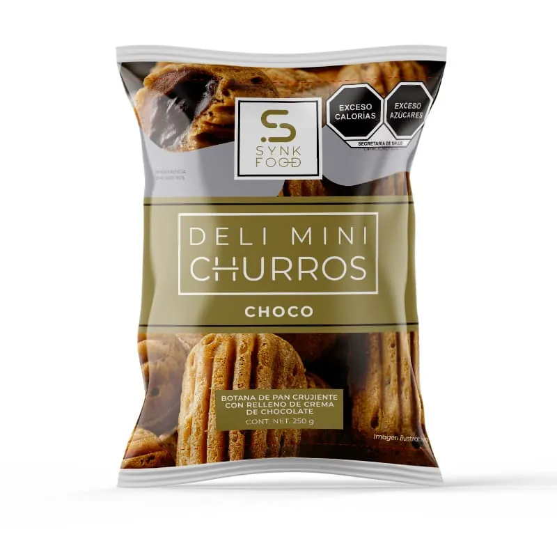 Deli Mini Churros Choco 250 gr
